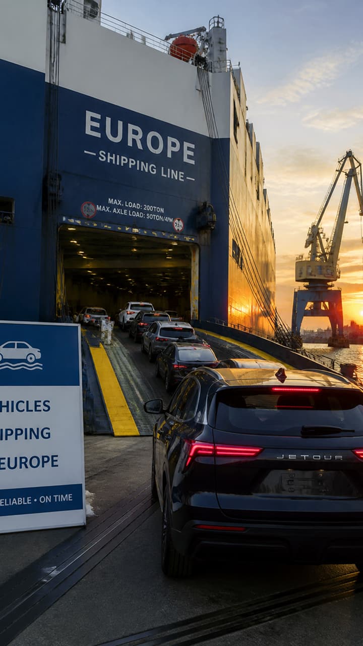 Shipment to Europe
